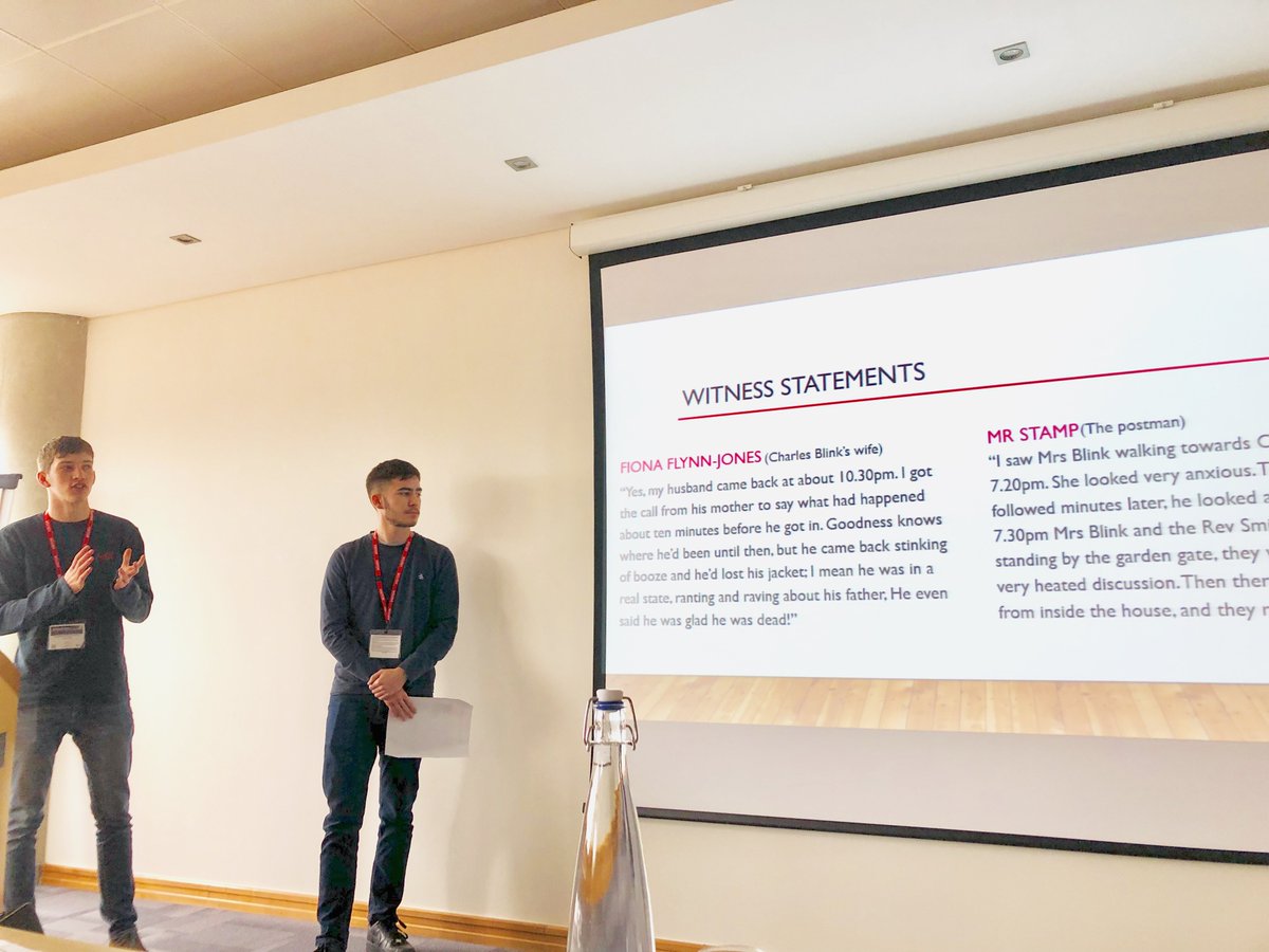 SocialImpactBPP's tweet photo. Great ideas from our @guiseleyschool Law Ambassadors on tailoring their Streetlaw Murder & Manslaughter presentations to younger audiences! Many thanks to Angela and Ella from @ESgloballaw for sitting on our panel to provide feedback #LawAmbassadorProgramme #PresentationChallenge https://t.co/XEhS3kcdhH