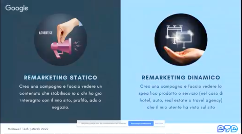 Esistono due tipi di #retargeting: statico e dinamico. Ecco le differenze! #DTDItalia <a href="/cristabella/">Cami</a> Il valore dinamico ha un forte valore aggiunto.