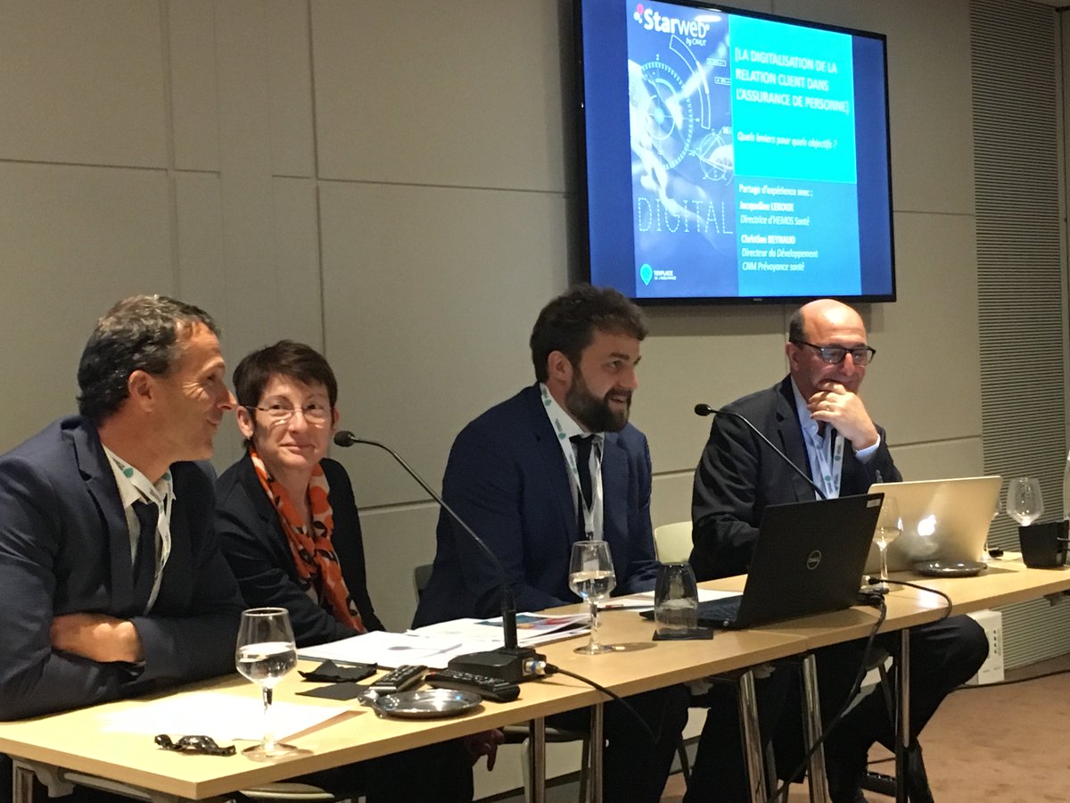 assiaplatform's tweet photo. [ATELIER] : retour d’expérience sur la digitalisation des processus métiers avec HEMOS Santé @tekplace_assur #digitalisation #extranets #innovation https://t.co/ORcU4sJitE