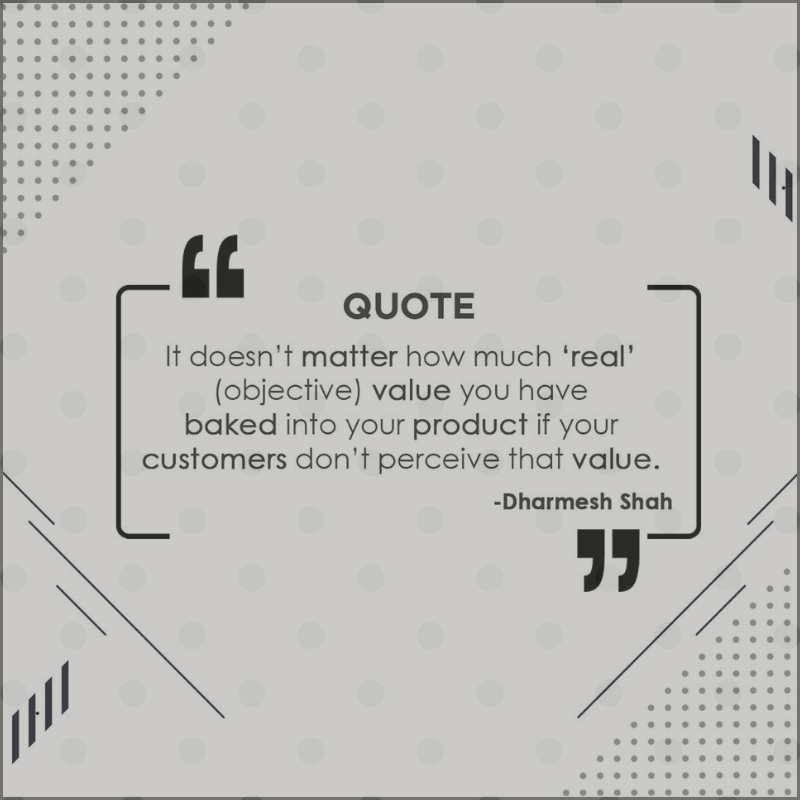 NexworkIN's tweet photo. It doesn’t matter how much ‘real’ (objective) value you have baked into your product if your customers don’t perceive that value. – Dharmesh Shah
#nexworkwisdom #cutsomerquotes #marketingquotes #digitialmarketing #seo #smm #like4like https://t.co/IiwEiHtrFz