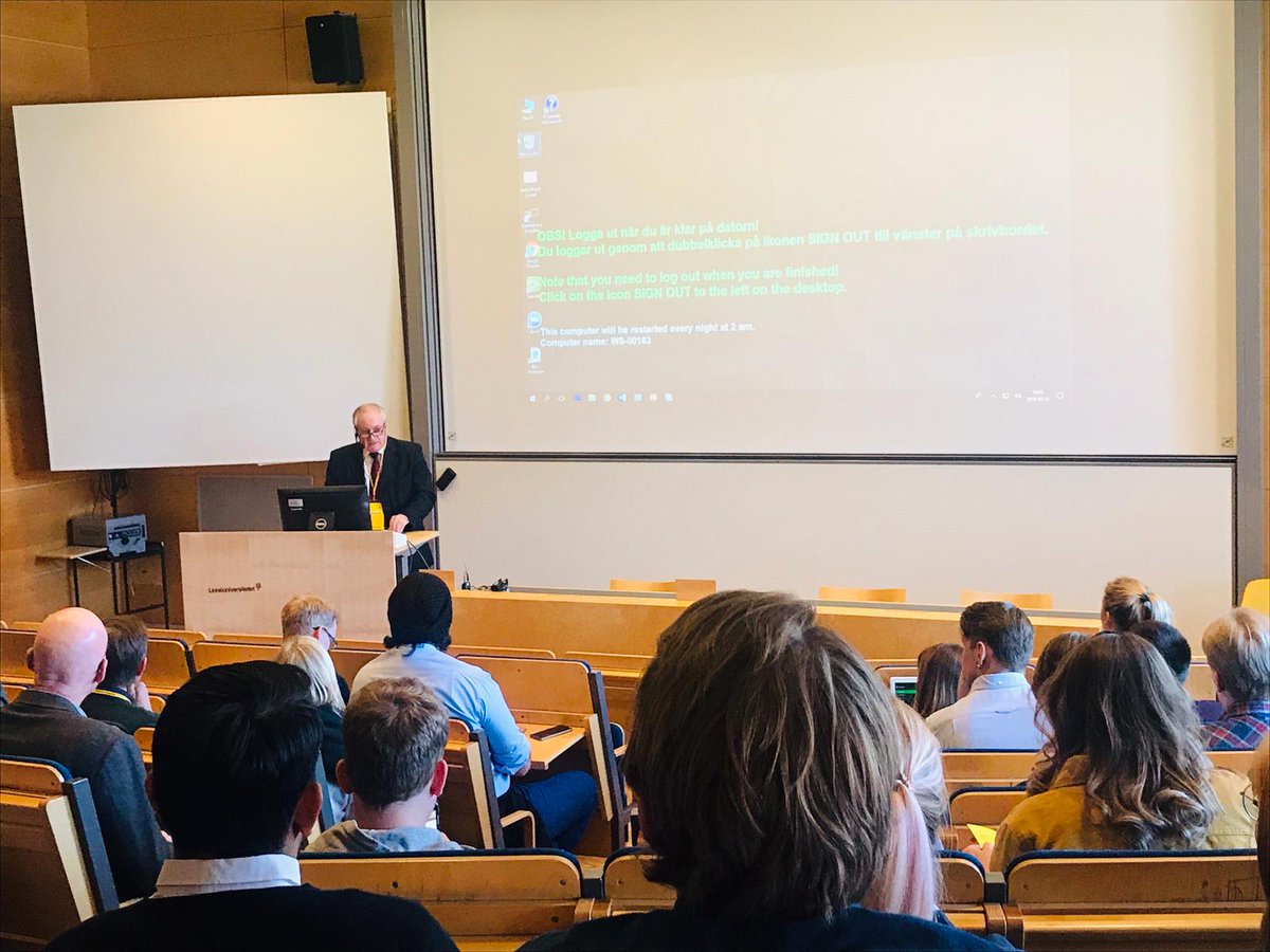 EmbassyGeorgia's tweet photo. Ambassador Malkhaz Kakabadze participated  in the conference ”Democracy at the Crossroads: European Changes and Challenges“ at Linnaeus University in Växjö. https://t.co/SIVtmOsYNX