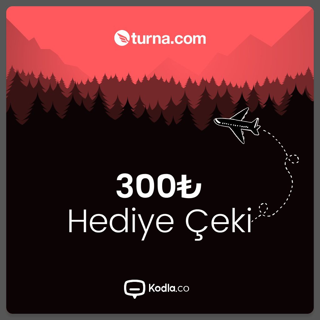 kodlaco's tweet photo. 📣 Şehir dışından gelecek olan katılımcılarımız için son çağrı! 
✈️ @turna_com sponsorluğunda verecek olduğumuz 300'lik hediye çekini kazanma fırsatı için yapman gereken hesabımızı takip edip bu tweeti RT etmek. Çekilişimiz 19 Nisan Cuma günü gerçekleşecektir.
Bol şans😉 #kodla19 https://t.co/KIfSfd7uTl