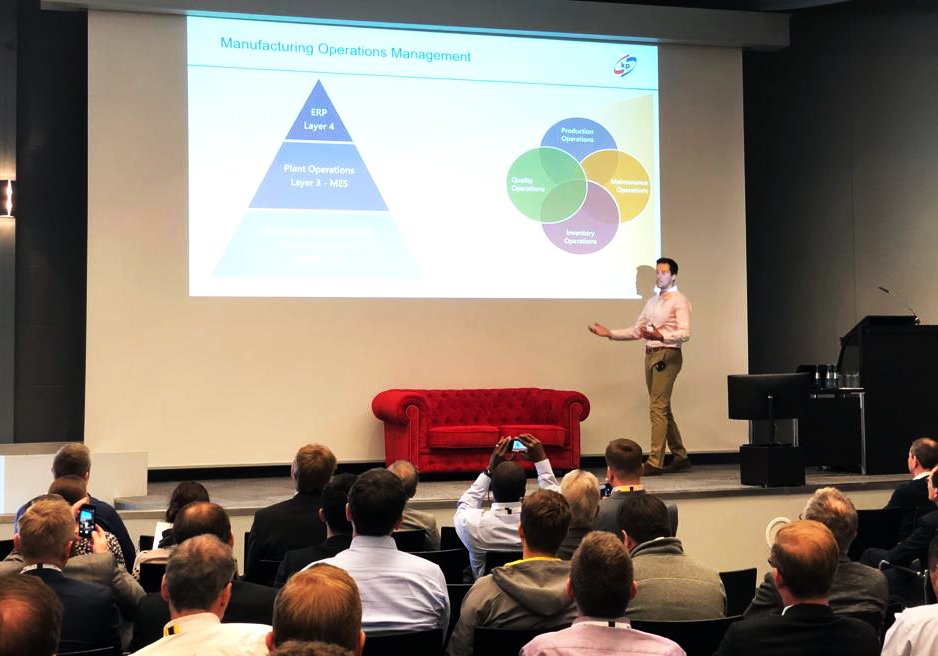 kpGroup_'s tweet photo. kp's Daniel Garcia's presentation last week on real-time and visual management within MES at the Hannover Industrial Fair.
#visualmanagment #HannoverIndustrialFair https://t.co/OnewqrkCSA