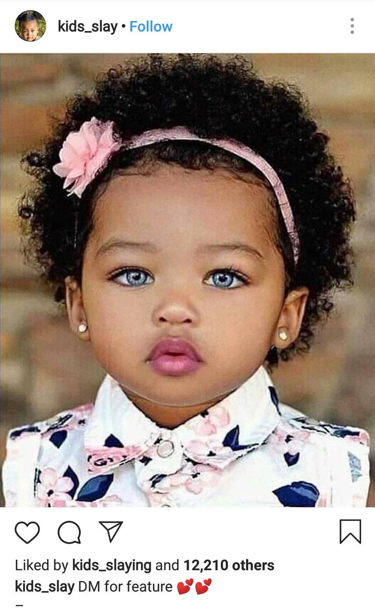 mixed baby girl with blue eyes
