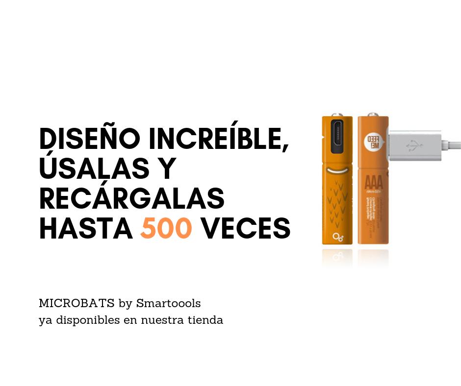 SomniMX's tweet photo. Paquete 4 #Pilas AAA #Recargables Micro USB https://t.co/Mb1thESbNZ #EcoFriendly
Diseñado en #España. Próximamente en nuestra tienda https://t.co/kvstzxl3EX #SomniMx #SMARTOOLS https://t.co/lKXR1HUcw4