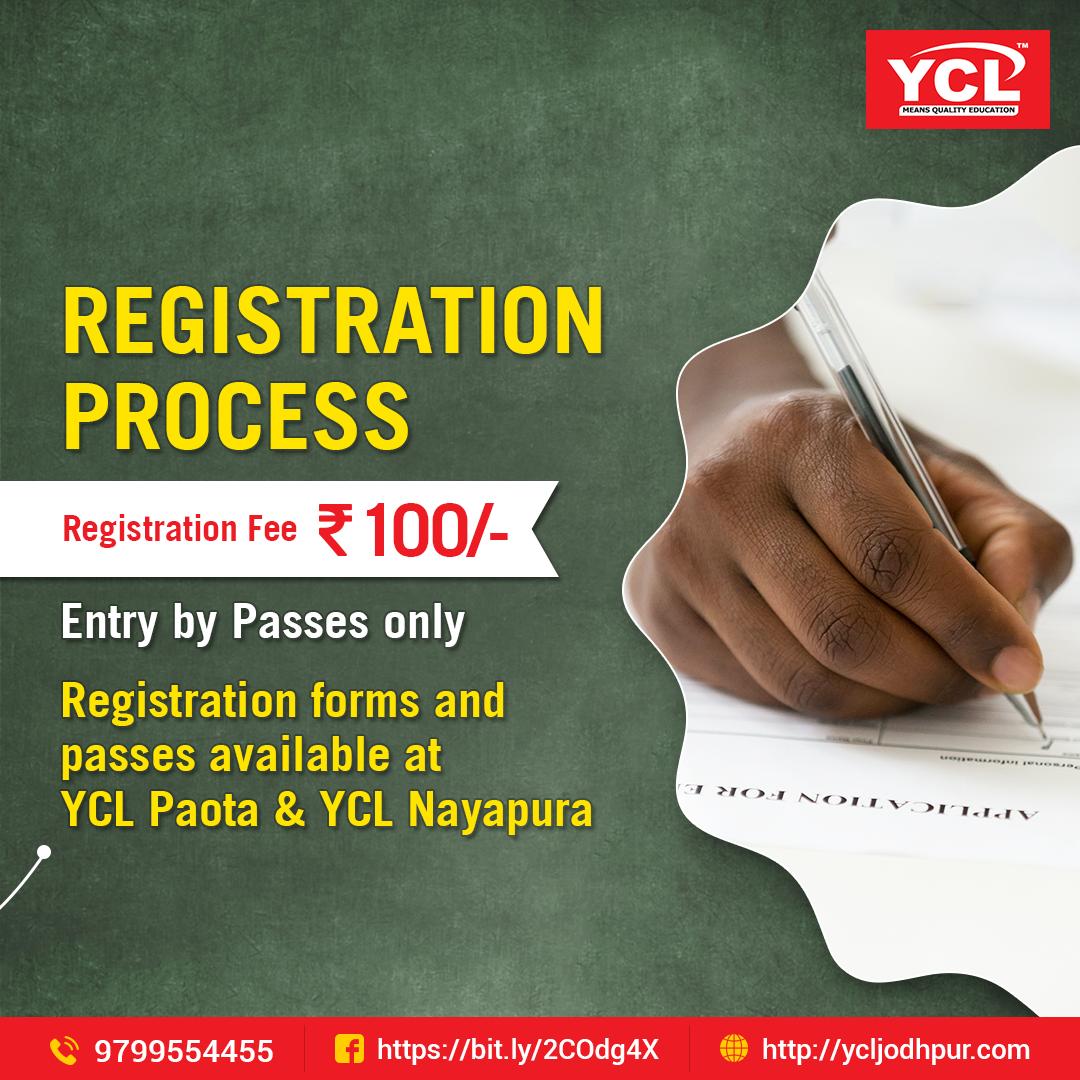 Prepare for competitive exams with YCL’s Win-Win strategy. The date for entrance test and career seminar is Sunday, 21st April, 2019. 

Visit Now- ycljodhpur.com 
Contact: 9799554455

#EducationForAll #Jodhpur #Rajasthan #IIT #JEE #Preparation #InvestInQualityEducation