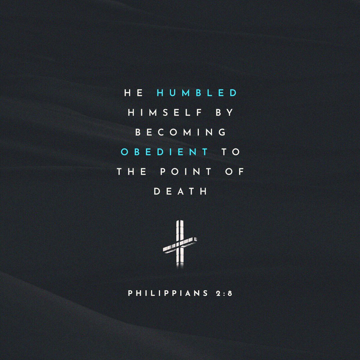 #Jesus humbled himself by becoming #obedient... even to the point of #death... just for me. #easter2019 #easter #heisrisen #borntodie
