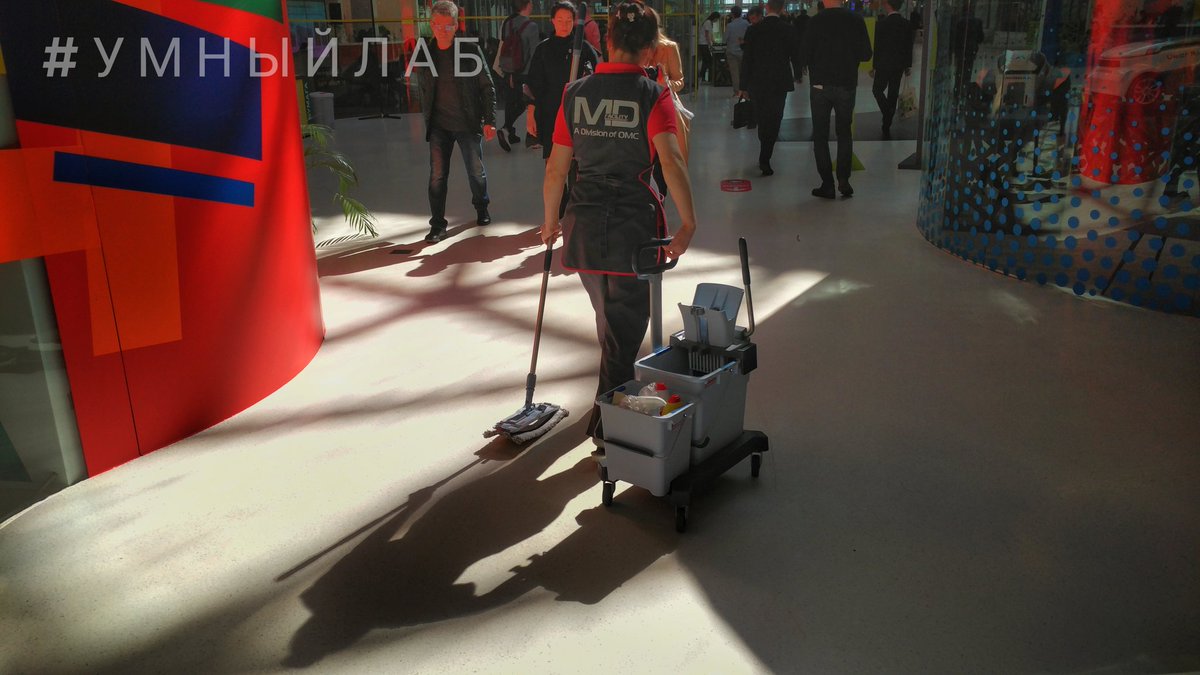 AntonBoym's tweet image. A lot of words about Russia future leadership at #SkolkovoRobotics, dance show #PromoBot but the floor does still by #CleaningBot from Asia. 
1st speaker said &apos; #Robots problem today is #PR&apos; is true ! 
#IoT #SmartCity #Sk