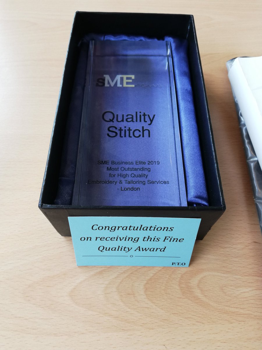 What is the suprise today to us!
Thank you for who dominated to us!! Big thank you!!!
#Wimbledon #Morden #tailoring #lovewimbledon #Award #dressmaker