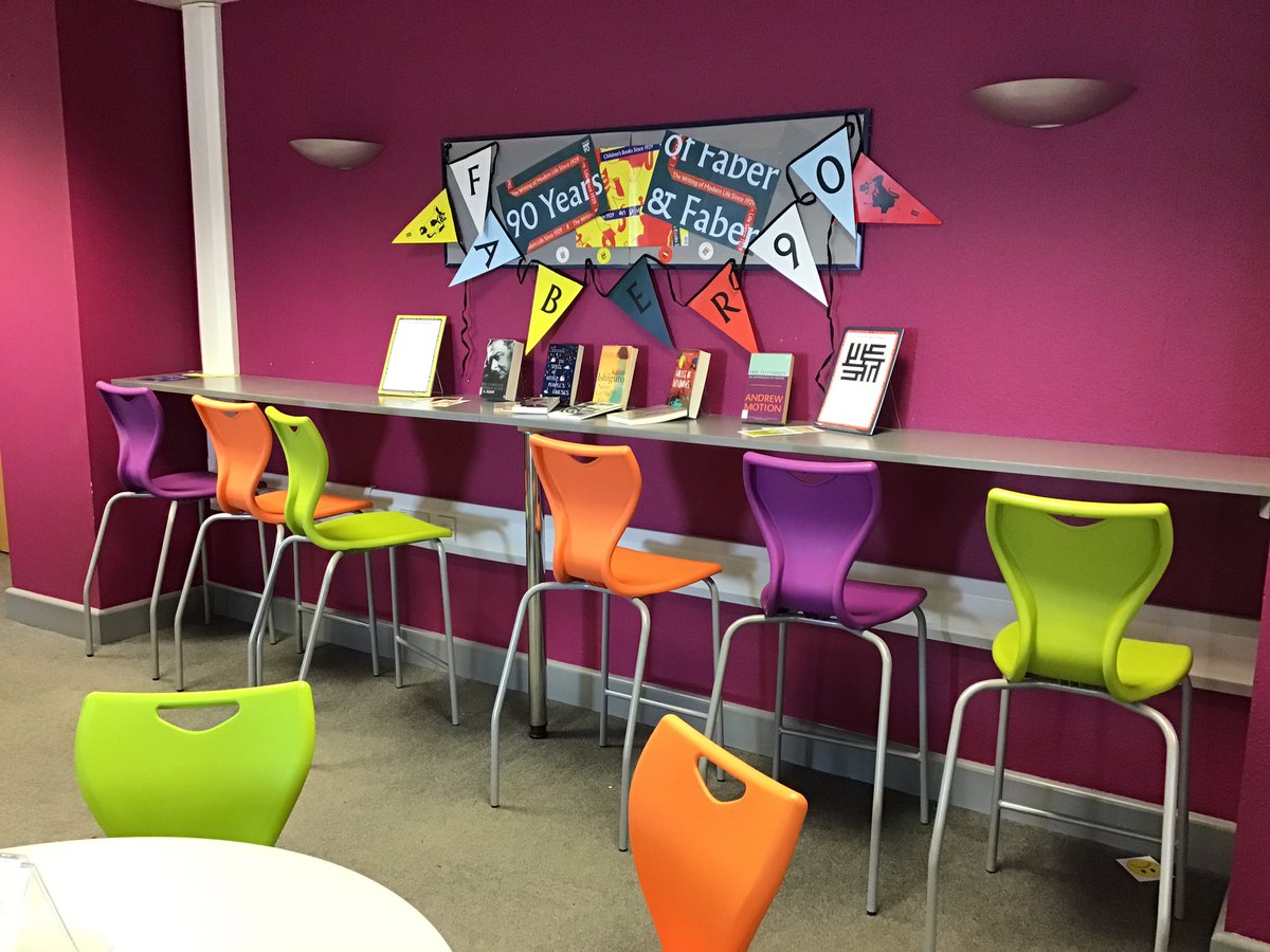 CCStALCs's tweet photo. Don’t forget you can use the Learning Centre over the holidays.  A chance to complete one of the #Faber90 quizzes!  Just choose one from the display (&amp; borrow a book while you are there). Thanks to @FaberBooks and @readingagency https://t.co/izug0s0Uo9