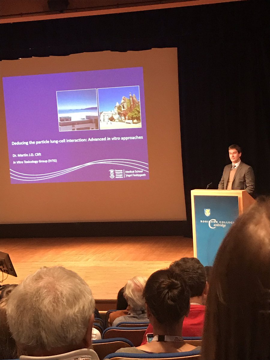 Congratulations to Dr Martin Clift @nanogeek21 on receiving the BTS Early Career Investigator Prize at the BTS/UKEMS Congress @SwanseaMedicine