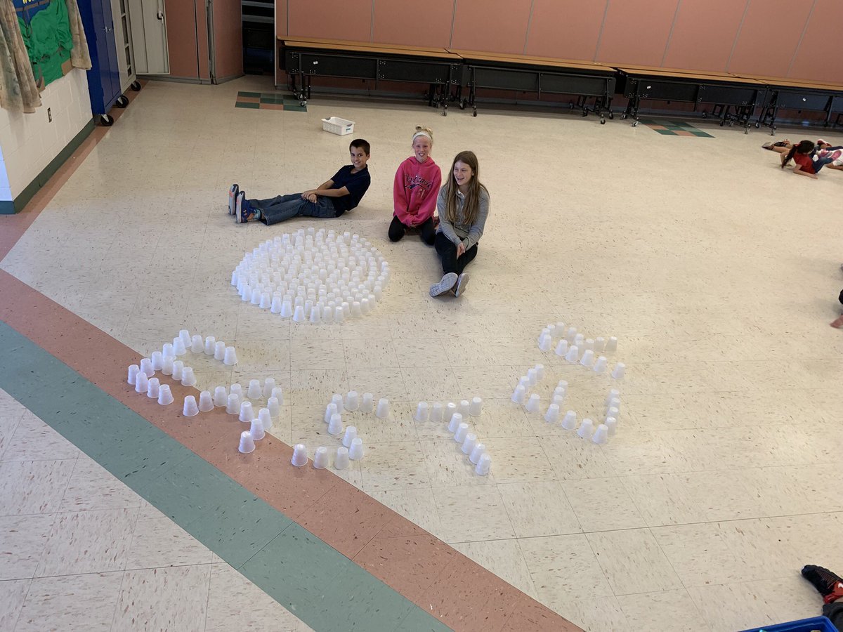 AmberLiebler's tweet photo. Getting creative at Freedom EDEP with a 100 Lego bricks Easter bunny challenge and cup design! I love that they made an Easter basket for their bunny!! #FreedomEdep https://t.co/0FY06GshlQ