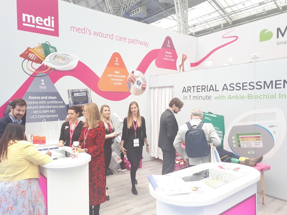 mediUKLtd's tweet photo. Come and have an accurate arterial assessment @CXSymposium in less than a minute #CX2019 #ABPI #3Cuff #NewTechnology https://t.co/bKWCrI0ADk