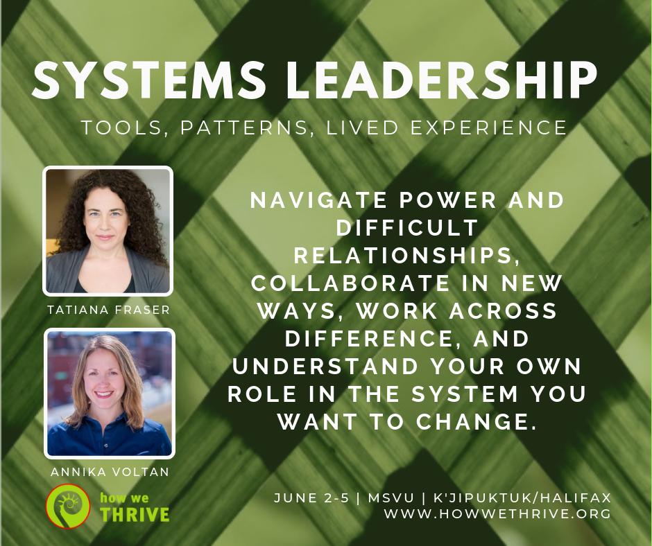 how_we_thrive's tweet photo. Award-winning author and social innovator Tatiana Fraser is known for bringing people together with just the right balance of relaxed sharing, rigorous content and insights from the field. Here she teams with Annika Voltan, ED of Inspiring Communities. https://t.co/BOKbrivtIX https://t.co/xPMK1QNg20