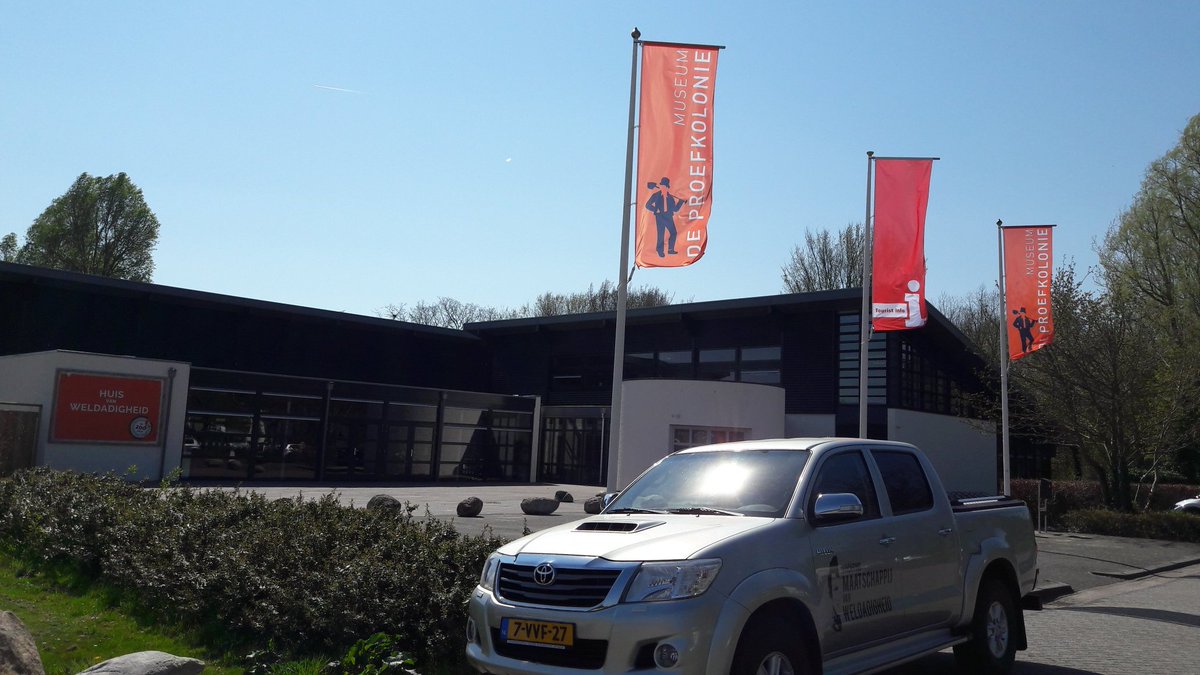 JacKruijer's tweet photo. Donderdag a.s gaan de deuren open van Grand Café De Proefkolonie  samen met de TIP en fraai ingerichte winkel in het Huis van Weldadigheid. Het museum De Proefkolonie is geopend vanaf 1 mei a.s. @FrederiksoordNL https://t.co/9fycHADU6U