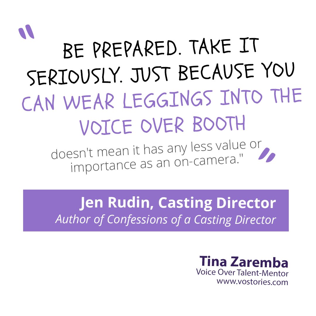 tinazarembavo's tweet image. Thursday on #VOStories I chat with the down-to-earth and crazy smart casting director @RudinJen.  I love her words on being prepared and being a professional. Join me Thursday on #VOStories to hear more from Jen Rudin.  #voiceovers #voice-over learning #voiceovercasting