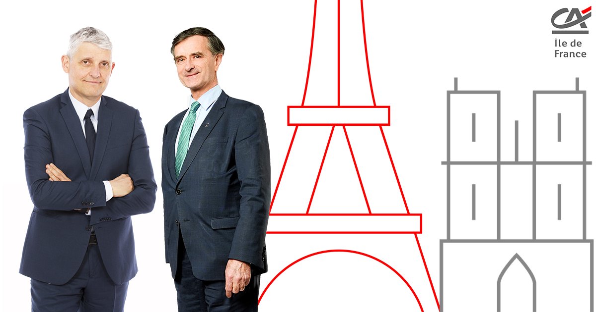 Symbole de Paris ds le monde et kilomètre zéro de la France, nous soutenons la restauration de #NotreDame de Paris après les flammes. Avec le Pdt Etienne de Magnitot, nous débloquons 1 million d’euros via <a href="/CA_IDF/">Crédit Agricole IDF</a> Mécénat pour les mesures d'urgence. Infos > bit.ly/2PfXIMC