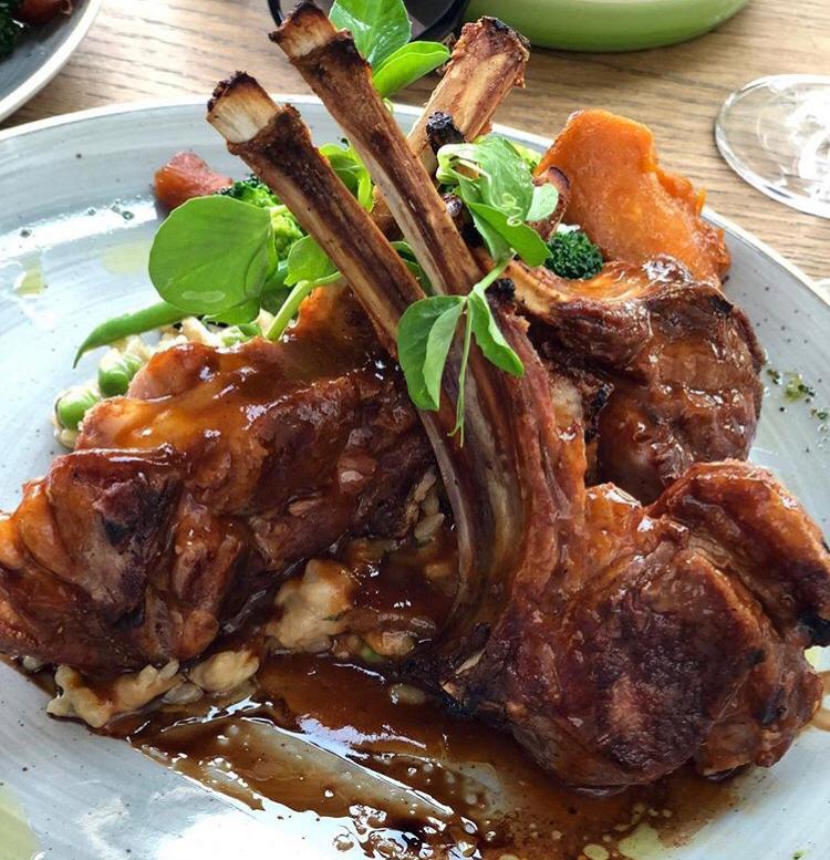 Lamb rack, always a stunner!!