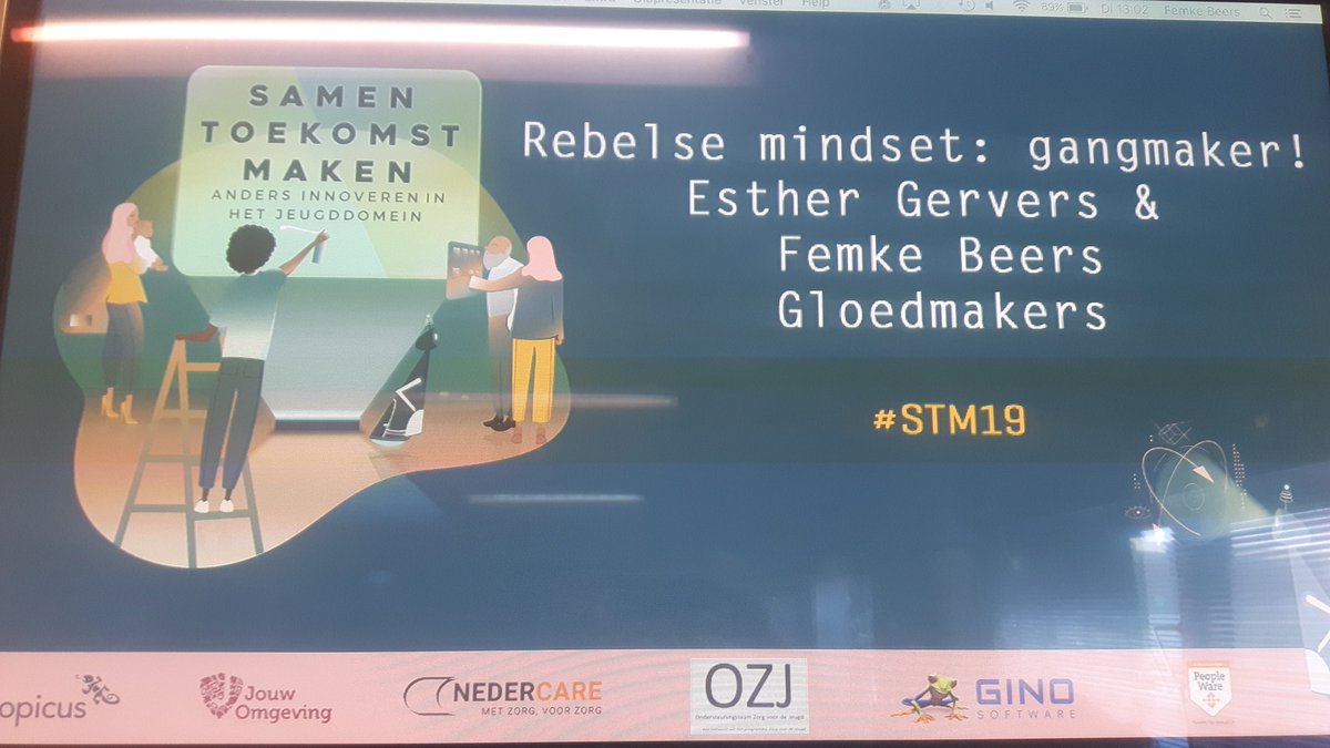 Wij zijn er klaar voor! #gangmakers <a href="/gloedmakers/">Esther Gervers</a> #STM19 tot zo!