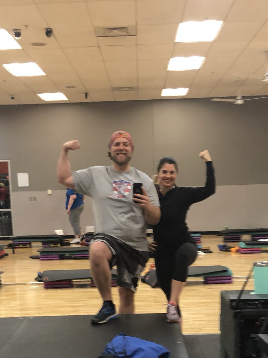 Jake_mackezie's tweet photo. Tuesday Thursdays are for Body Pump @granitebillings #granitemfm2019 https://t.co/Jva5sGuW1l