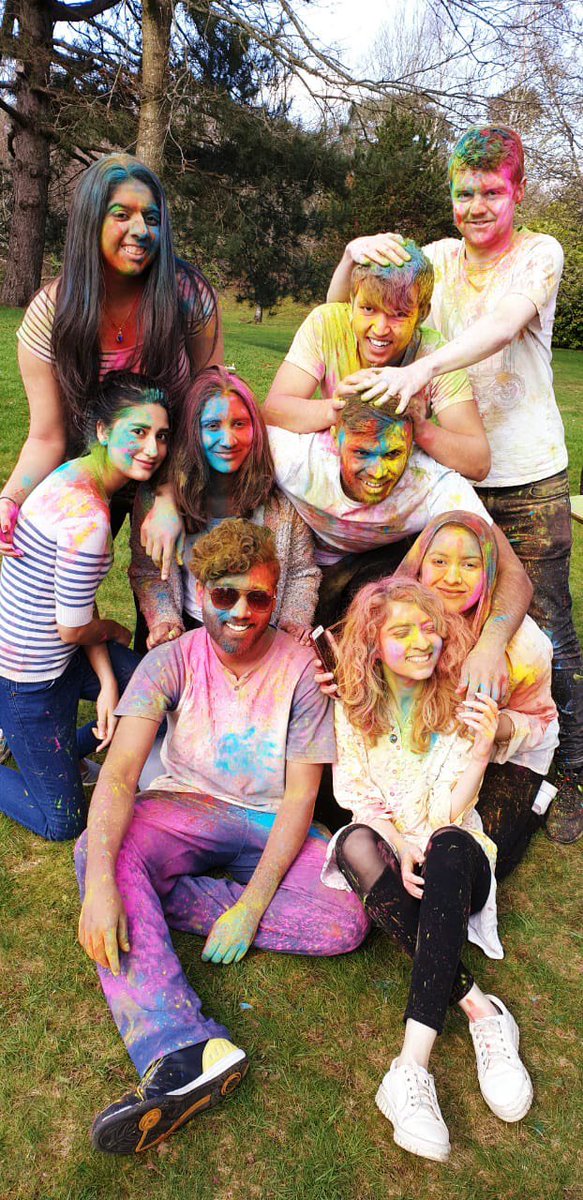 A throwback to our wonderful <a href="/SUBUBournemouth/">Students' Union at Bournemouth University</a> Indian Society's Holi event!