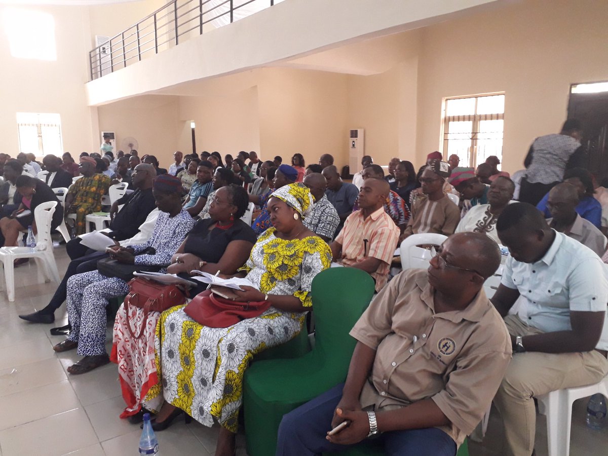 Librarygovng's tweet photo. Our 2019 Sensitisation Workshop on International Standards for Publishing and Legal Deposit, South West Zone, holding at the University of Ibadan, Oyo State 16-17, April, 2019.
#NationalLibraryNG #LegalDeposit #ISSN #ISBN https://t.co/kxiapckfrW