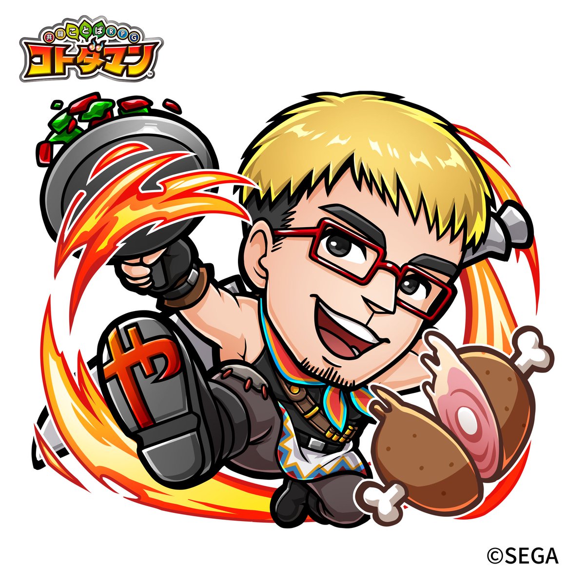 安元洋貴 Hiroki Yasumoto セガさんからからコトダマン化した俺イラストを頂いてしまいましたぜ キャラもたくさんやらせて頂いているのに申し訳ないです ありがてぇありがてぇ これからも遊びますね 因みにこの子はゲームには居ません 笑 あ
