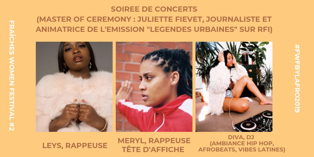 Lafrolesite's tweet photo. 🔔 J-26 Le #FWFbyLafro2019 on l'a déjà dit ça sera le feu grâce à l'animation de @FievetJuliette, aux shows de #leysmc @Meryl270, au djset de @urgirldiva, une soirée 100% féminine, prenez au moins le pass soirée! le  [11-05] 📍@La_Marbrerie Billetterie: https://t.co/HbNDHuGkLM https://t.co/3ceonIjY7N