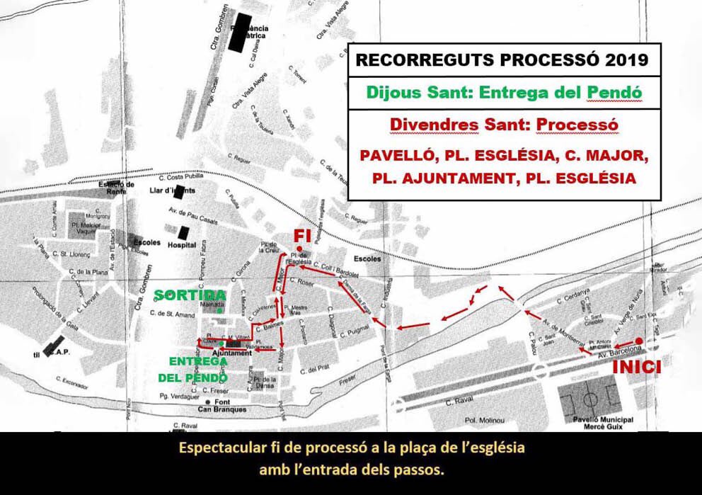 AjCampdevanol's tweet photo. 📌Amb la Setmana Santa 🙏🏻 arriba una de les activitats que ens fa únics com a municipi la Processó dels Sants Misteris amb PASSOS VIVENTS

👉Divendres Sant
⏰: 20.30h
📍: Sortida des del pavelló
👉A la Plaça de l’Església actuació del tenor ripollès Jordi Galan

📣Us hi esperem! https://t.co/24BVhKeQtI