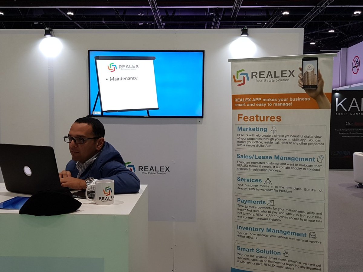 REALEXApp's tweet photo. Come visit us at Cityscape Abu Dhabi at ADNEC today to learn about innovation in proptech and special offers.
#CityscapeAD #realexapp #proptech #cretech https://t.co/qsshE2jRBB