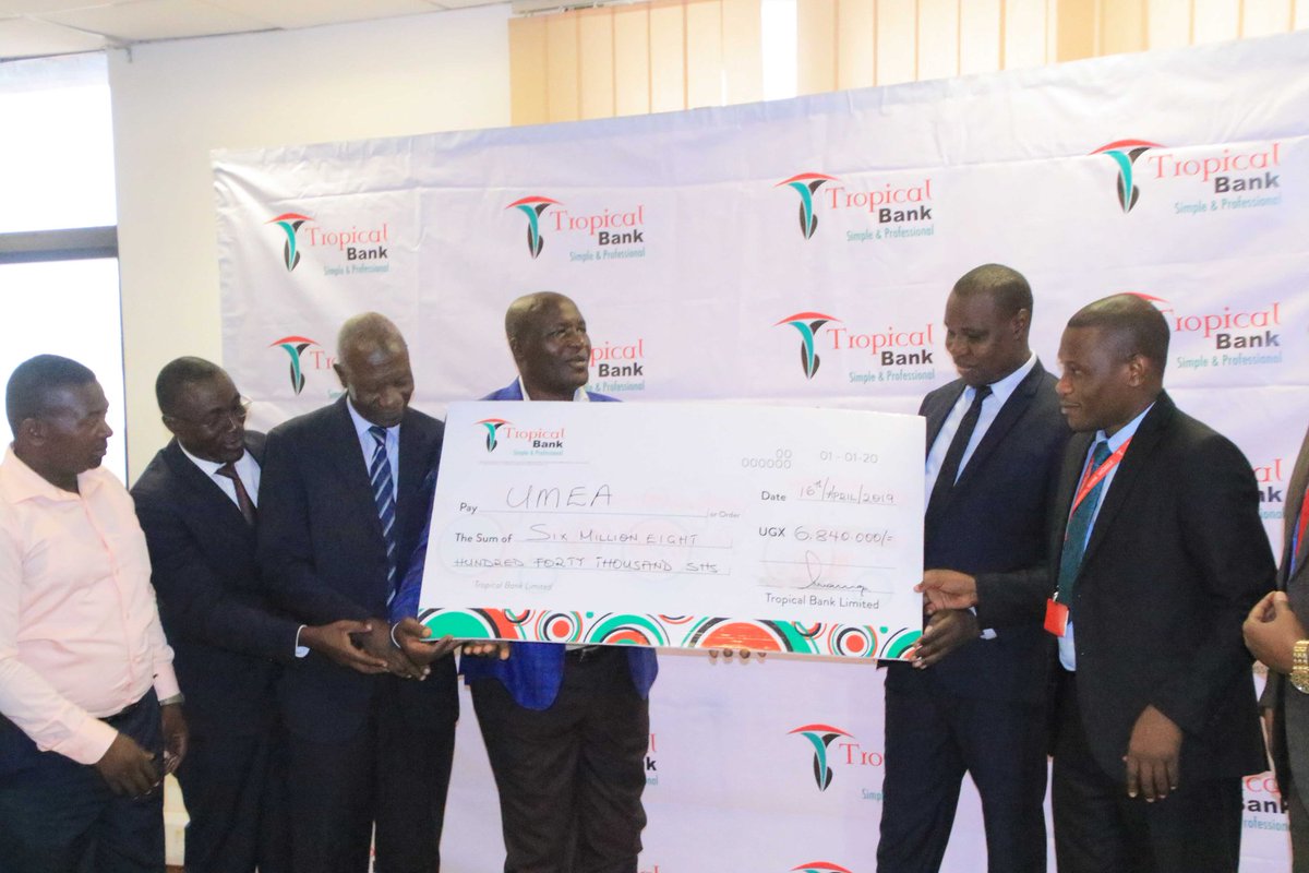 GamesUmea's tweet photo. @TropicalBank bankrolls 2019 UMEA Solidarity Games
19th – 22nd April
Host: At Kasawo Islamic S.S
#UMEAGames https://t.co/iWS2Yh1S7l