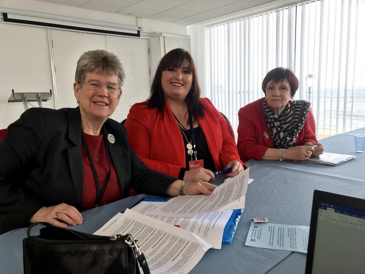SamEgelstaff's tweet photo. Had a successful meeting yesterday with our #Equalities Minister, @JaneHutt AM and Suzanne Nant-Curvis, our founder of North Wales Labour Women and #WingsWrexham, to strategise the use of £2.3 million of funding for #PeriodDignity in ALL Welsh schools and colleges. #WelshLab19 https://t.co/npMRe6I1Nk