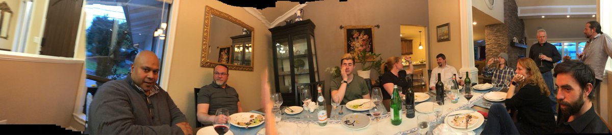 CBSware's tweet image. Seattle Consortium just set the bar with an awesome wine tasting and gourmet meal for the April Meeting. Thanks Matt Kowalczyk for organizing.