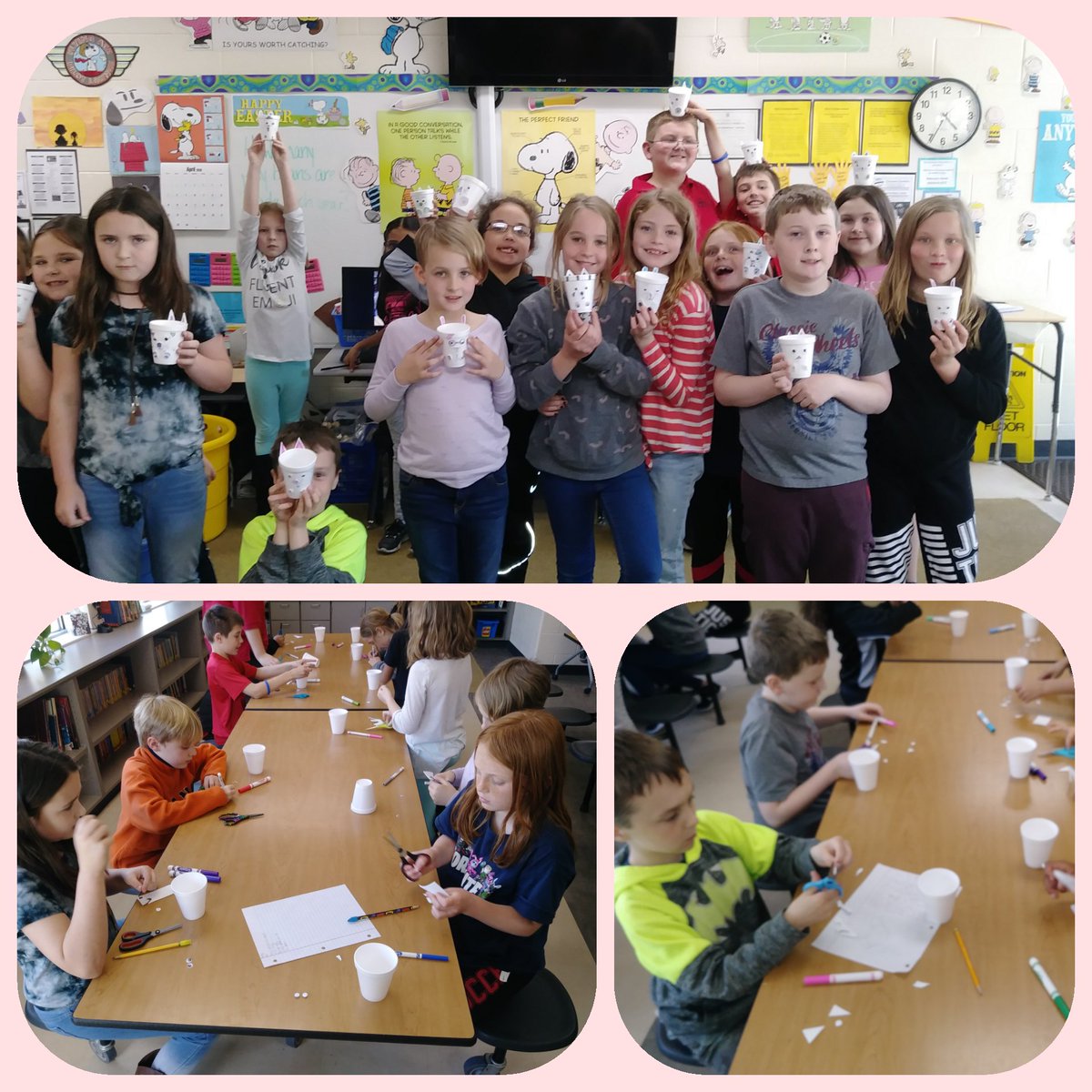 fmteducare's tweet photo. The Olders made a bunny craft🐰💙we also watched a video on how they made Jelly Belly jellybeans❤️ DYK, they make 20 billion jellybeans every year? #SpringFever2019 #ThinkSpring #WhatJellybeanFlavorDoYouLike https://t.co/szaQ3zCOsc