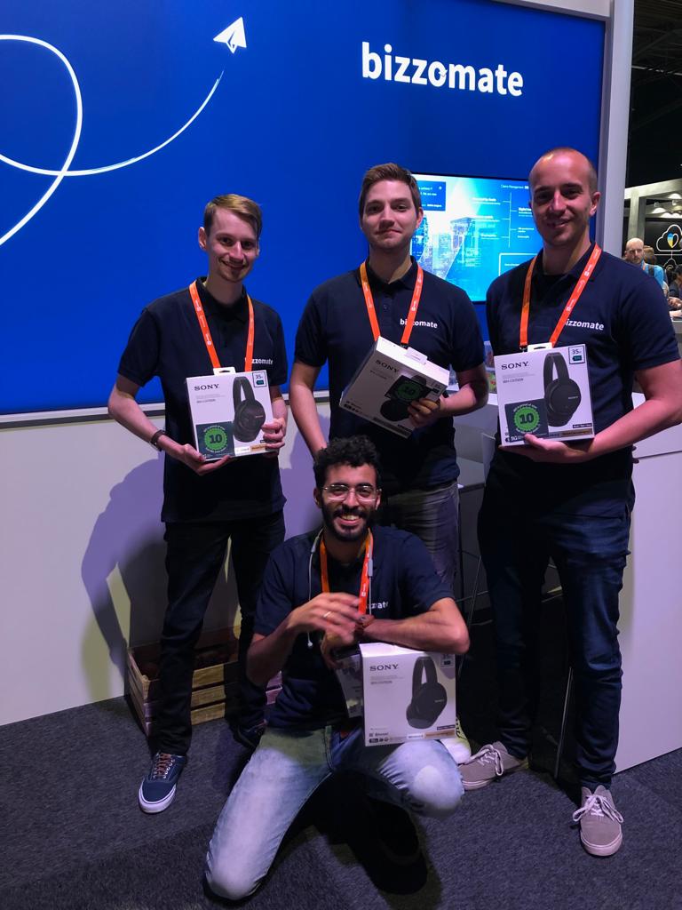 bizzomate's tweet image. And the winners of the @sig_eu AQM Challenge are... Cas, Ritchie, Oussama and Luc (@bizzomate). Proud of these men who developed fantastic app with a high quality within 24 hours! #MxHacks #MxWorld2019 #Mendix #BetterFasterMoreFun #SIG