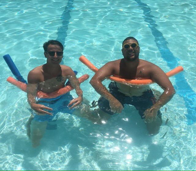 dfloyd54's tweet photo. Happy birthday to my co-captain since 2016, hope it's a great one bro https://t.co/2ktNgdxV60