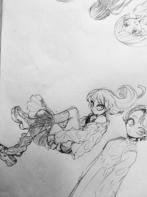 可愛く描けた気がする 