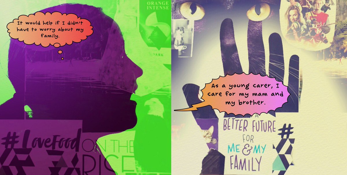 robincowings's tweet photo. Having a brilliant day working with @DVdigitalskills helping young carers tell their stories. Here’s a few  of their images. #DigitalMe #DigitalVoice #photomontage #dianaapp #halftoneapp https://t.co/6Jmumxns5t