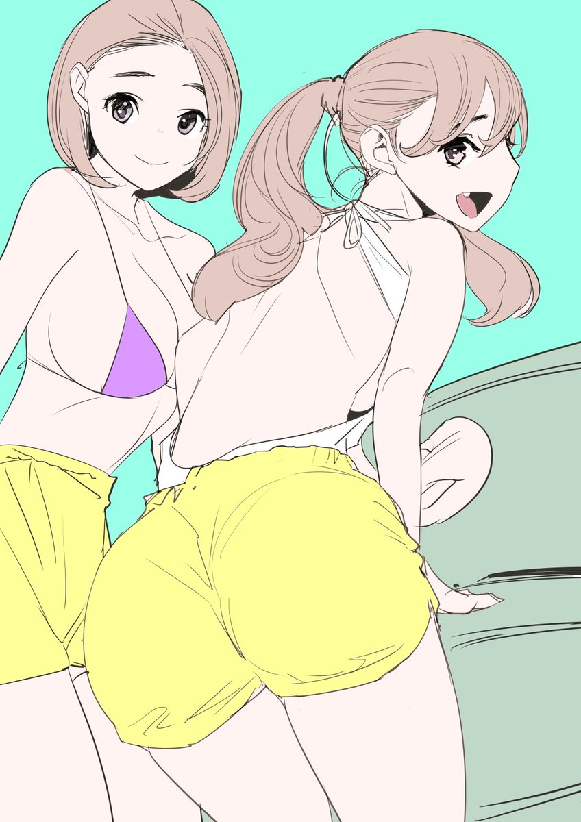 こんばんわー♪

今日は天気が良すぎて洗車したくなりましたー(洗ったといってない)
ので、こんな子たちに洗ってもらいたいなっていうワンドロを。 