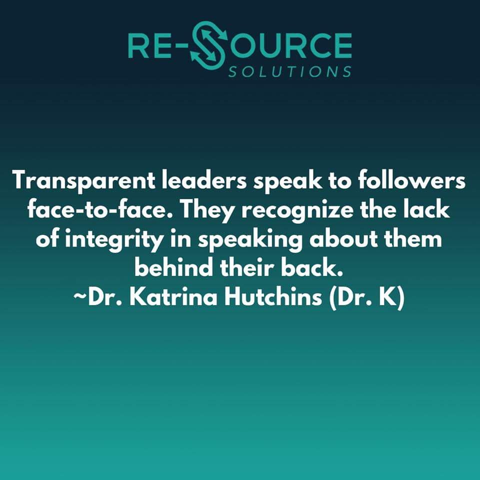 ReSourceSolu's tweet image. #LeadershipFromWithin