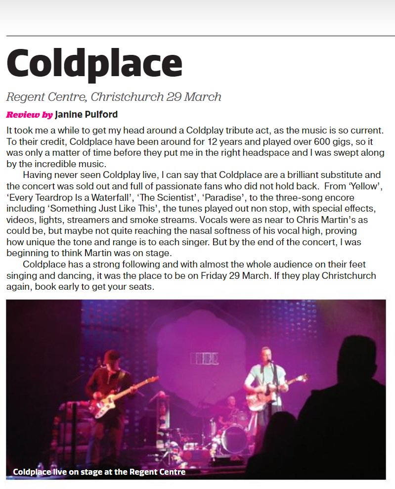 Lovely review from our recent <a href="/regentcentre/">The Regent</a>  show in Christchurch, Dorset from <a href="/mags4dorset/">mags4dorset</a>