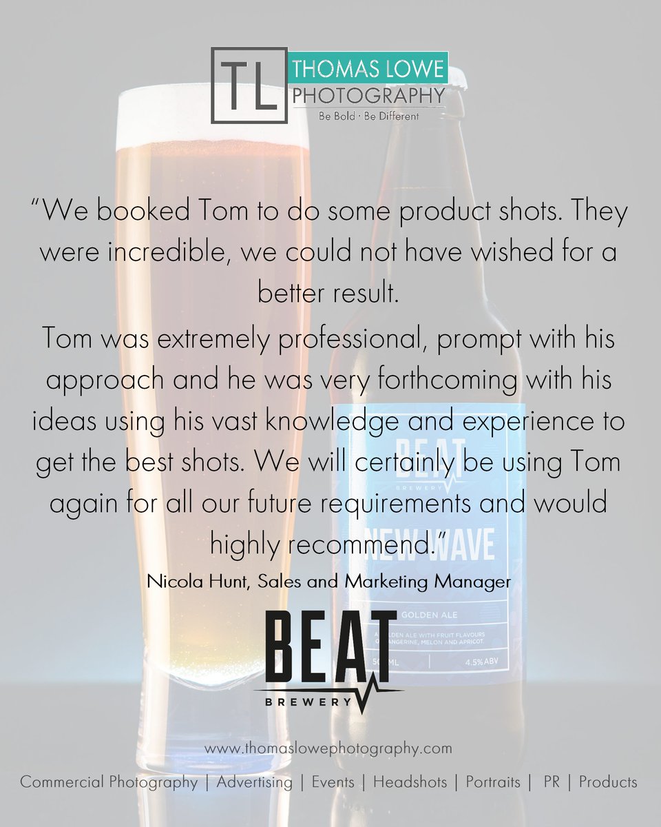 Hot off the press, another happy client with a brilliant review. If someone does a top job for you, let them know - it's a great reward when you put so much effort in! 
thomaslowephotography.com

#photographer #photography #headshot #marketing #birmingham #review #customersfirst