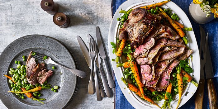 bbcgoodfood's tweet photo. Put on a delicious and nutritious spread this weekend with our healthy Easter lunch menu: https://t.co/RLaLv79tVh https://t.co/EPBIVp1Z2a