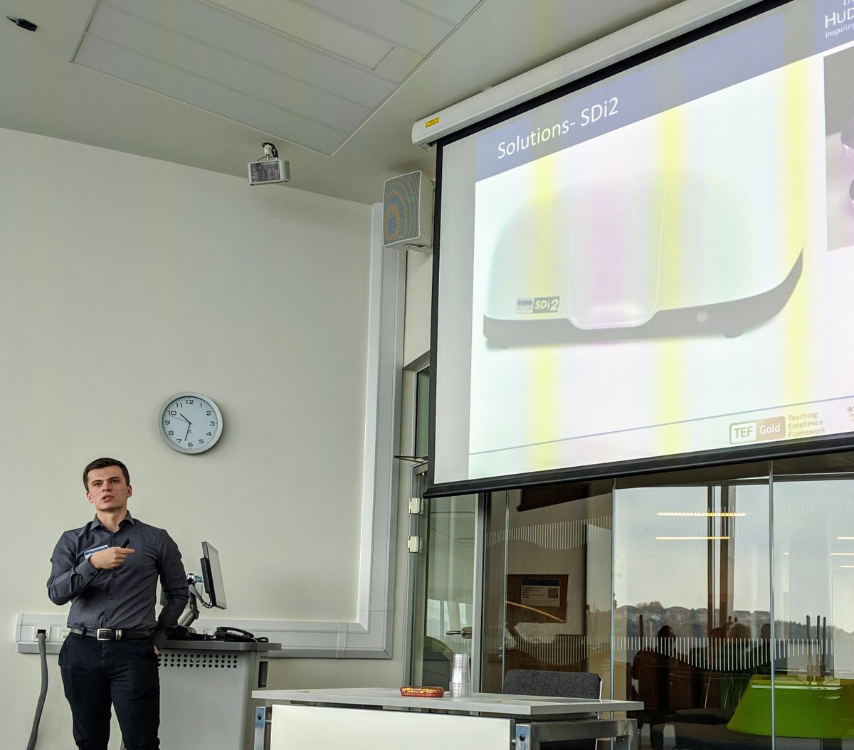 Well done to <a href="/BenedictBrown94/">Benedict Brown</a> for his presentation on novel dissolution systems at this years PGR Conference. <a href="/HudPGRConf/">Hud PGR Conference</a> #HudPGRConf2019 #SDi2 #Weloveresearch