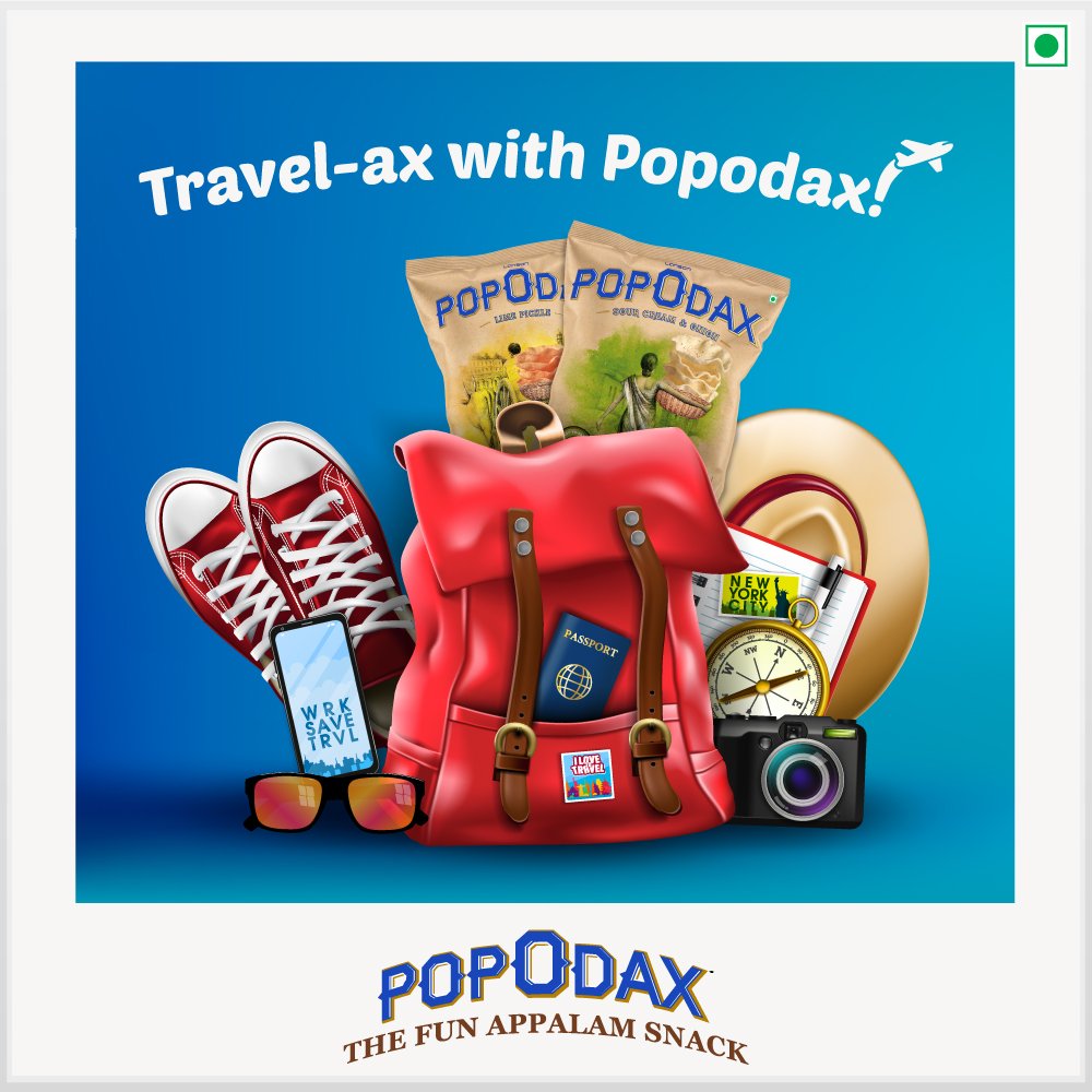PopodaxSnacks's tweet photo. Check out our latest blog on Popodax - The perfect travel buddy.

#Popodax #Snack #Appalam #Hungry #Food #Snacktime #Sharing #Biryani #LimePickle #Classic #TomatoandChilli #SourCreamandOnion #MiniAppalam #ReadyToEat #Travel #TravelBuddy #Journey #Blog

https://t.co/cOWJg3wlh7 https://t.co/hvTv9Vk5Ej