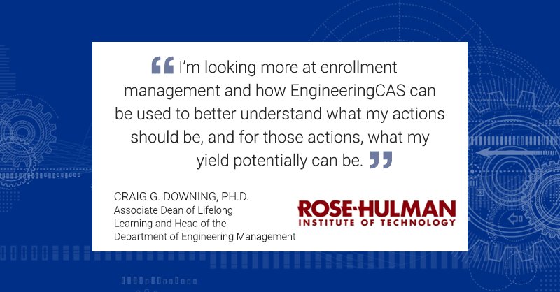 LiaisonEDU's tweet image. Rose-Hulman Institute of Technology reengineers its admissions process by sending paper to the scrap heap.  #EngineeringCAS #ApplicationProcessing #Enrollment Management

ow.ly/fhWj50pSVJo