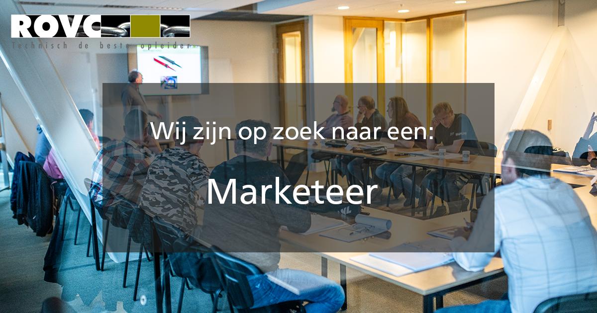 En nog een mooie #vacature! Wij zijn op zoek naar een #marketeer. Wil jij werken bij een bedrijf waar geïnvesteerd wordt in jouw ontwikkeling en moderne #marketingtechnieken? Lees dan deze vacature!

👉 rovc.nl/over-rovc/vaca…