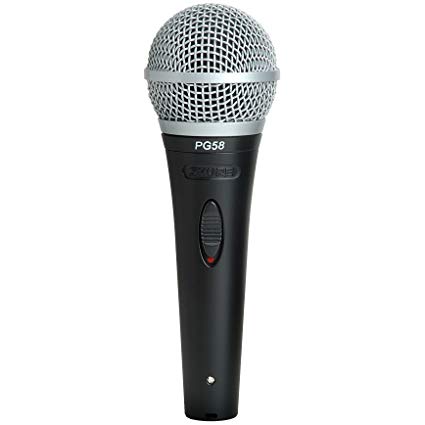 Audiowharehouse's tweet photo. The Shure Dynamic Microphone PG58 is designed for use in professional settings and features a durable construction with high-quality sound. It is suitable for lead and back up performance applications and incorporates an ON/OFF switch for convenience. https://t.co/MZZrxWwxzZ