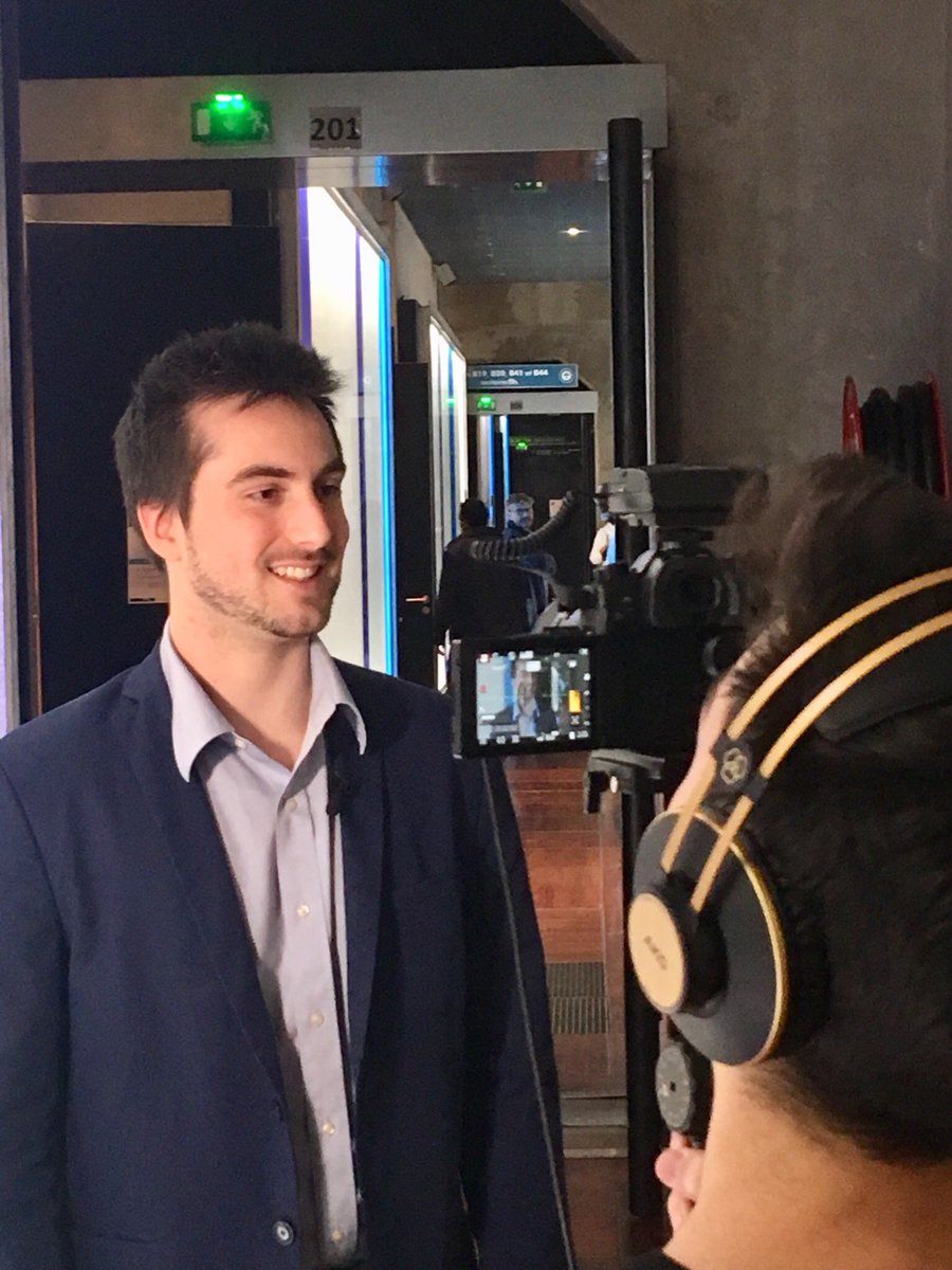 🎥 @Tanguy_Yatedo en pleine interview 😎
Retrouvez très prochainement la vidéo du #TruParis 2019 🔥