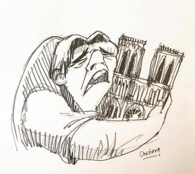 liveforhaz's tweet photo. Notre Dame 💔 https://t.co/Ksz4p6cOHu